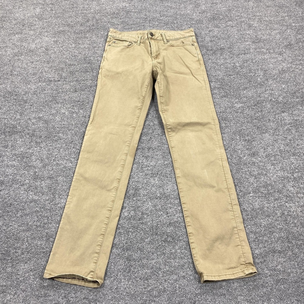 American Eagle Outfitters Pants Mens 29x34 Beige Slim Straight Khaki Stretch
